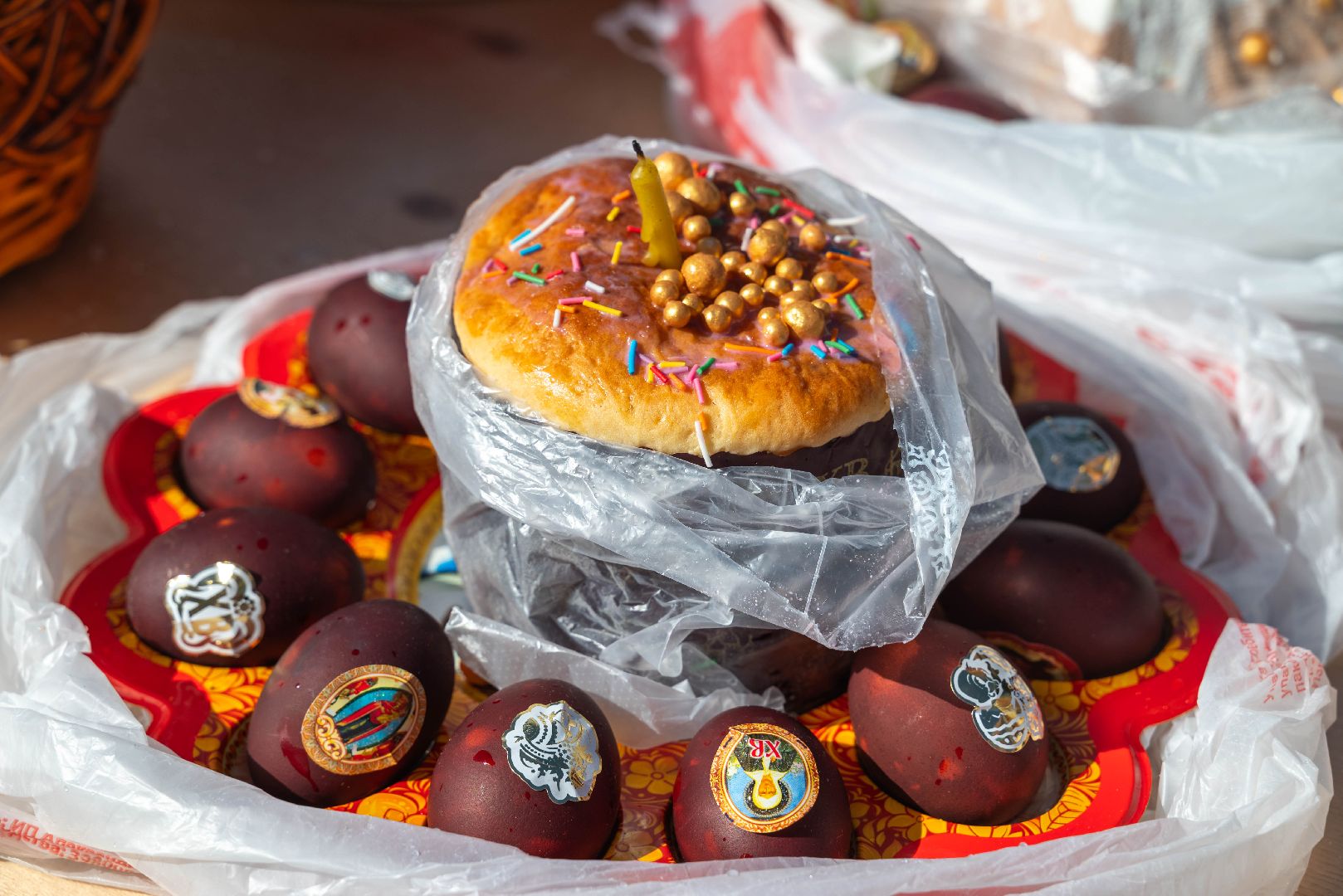 Реутов, Троицкий храм, Храм Казанской иконы Божьей Матери, Пасха, Христос воскрес, куличи, яйца, освящение, освящение куличей,