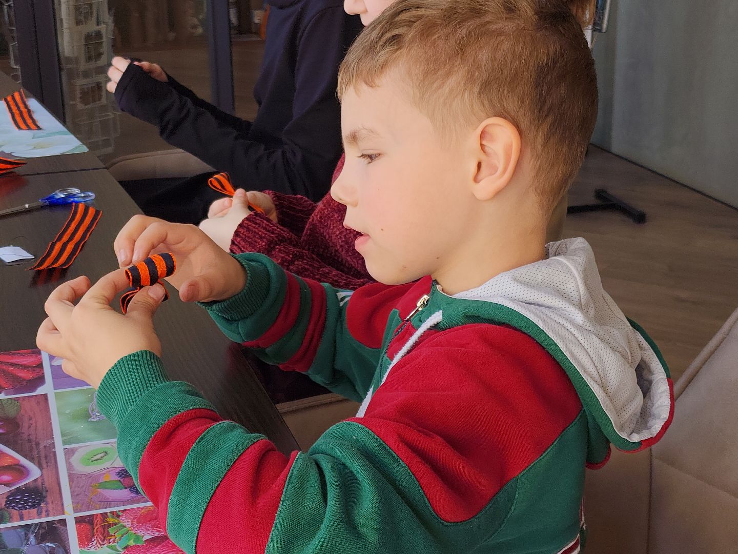 Георгиевская лента, Звенигород, мастер-класс