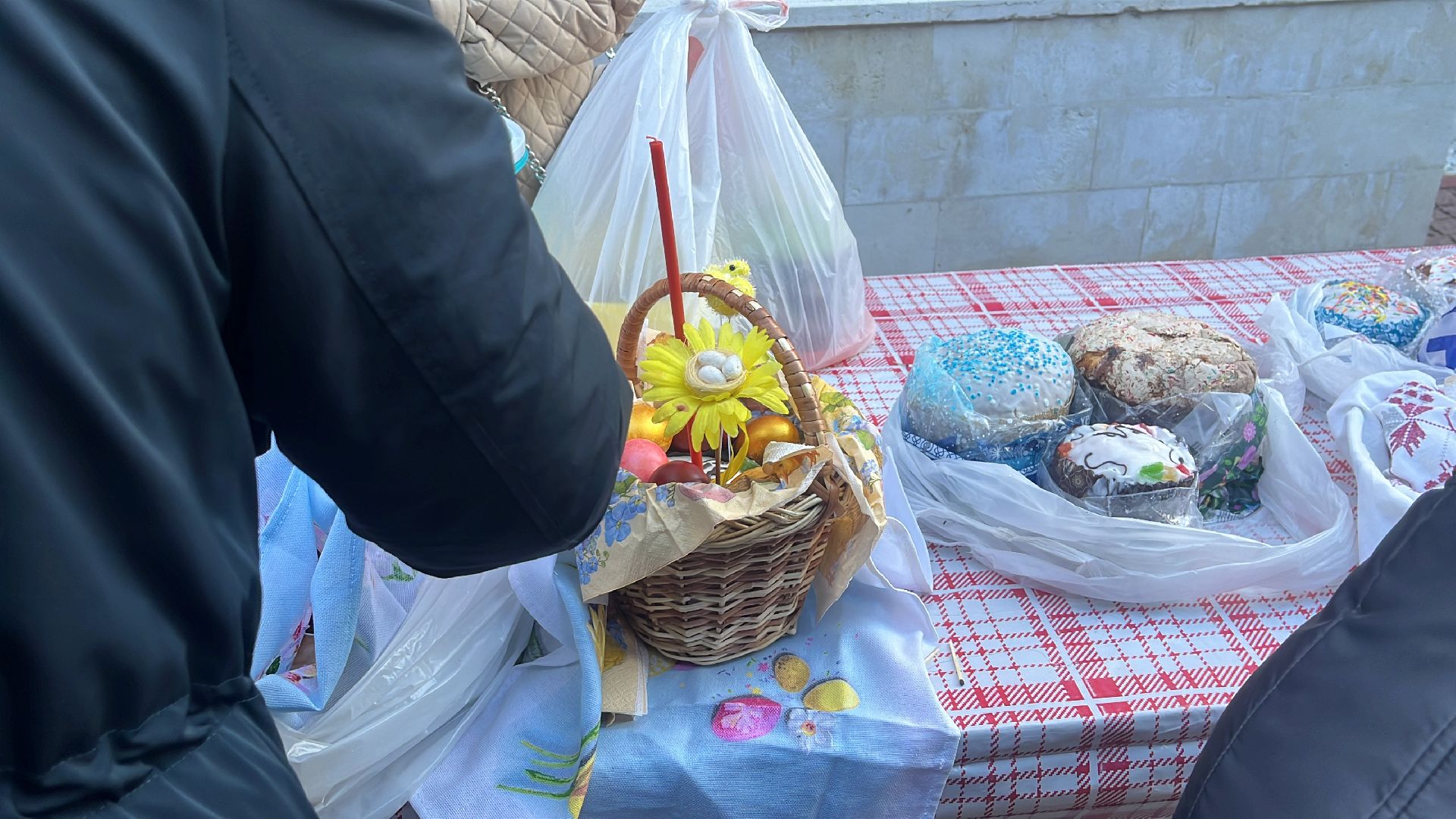 пасха, кулич, куличи, яйца, пасхальный декор, пасхальные яйца,