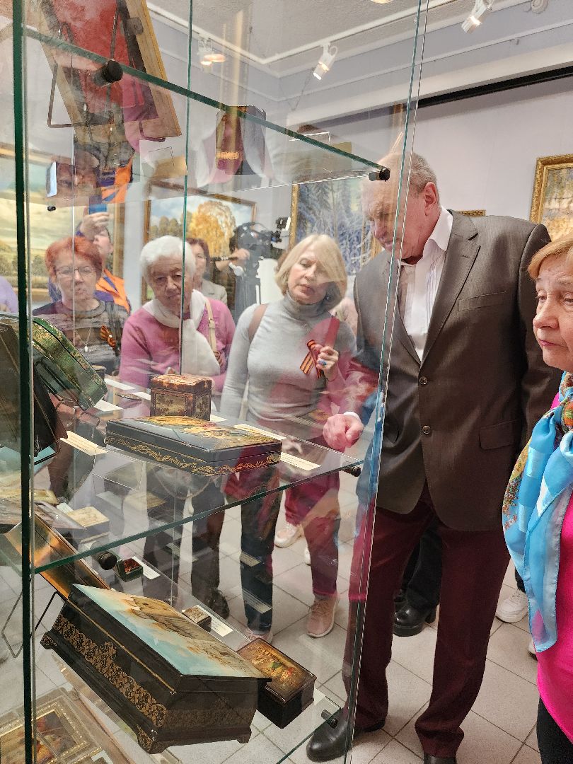 мытищи, историко-художественный музей, Выставка, Федоскинская роспись,