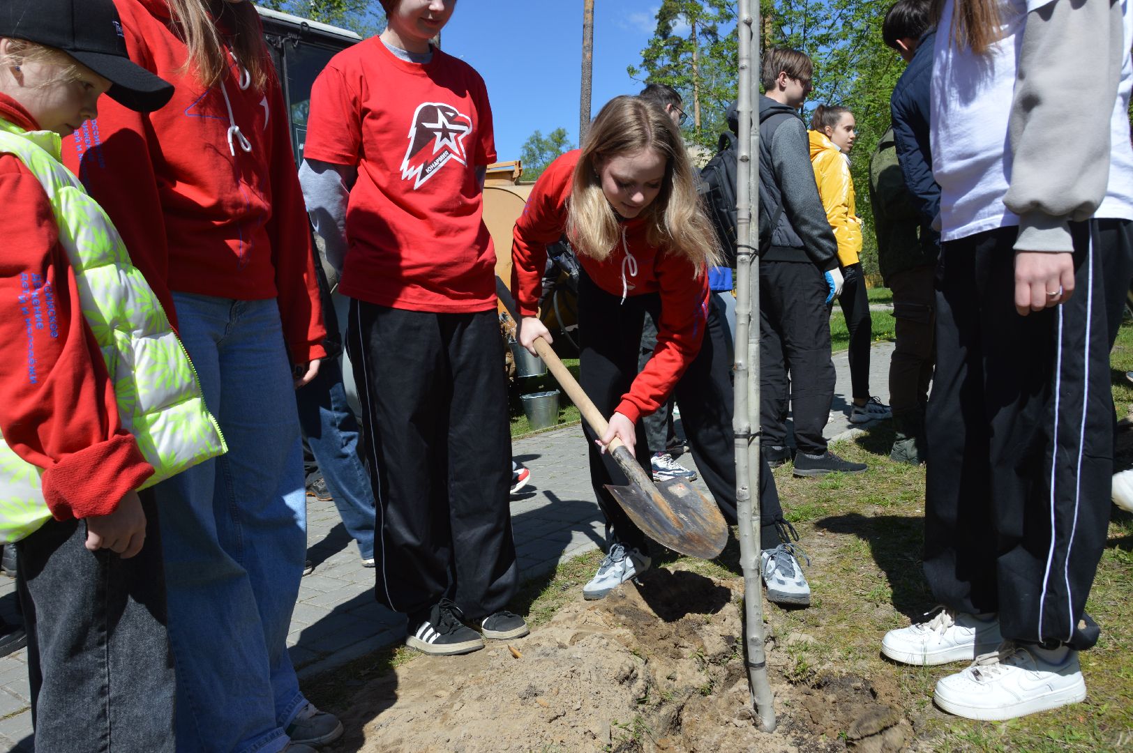 шатура, сад победы, сад памяти и славы, добрые дела, парки шатуры,