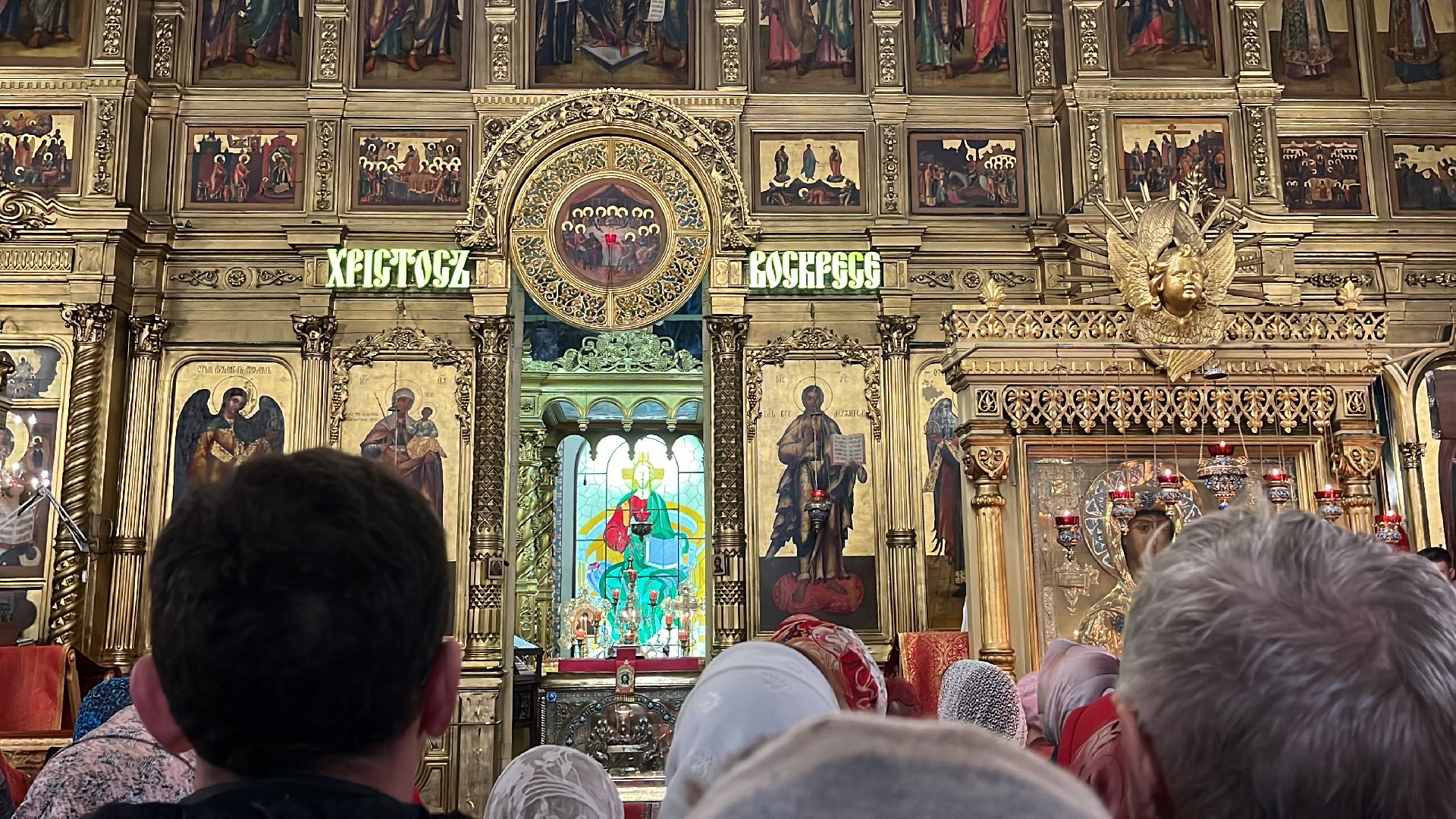 пасха, пасхальное богослужение, крестный ход, церковь, церковный праздник,