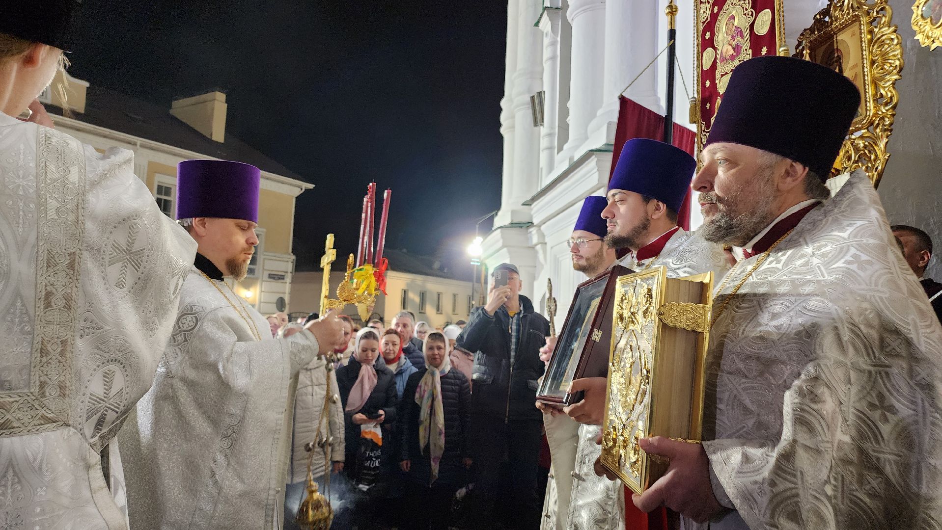 Егорьевск, Подмосковье, Московская область, Пасха, богослужение,