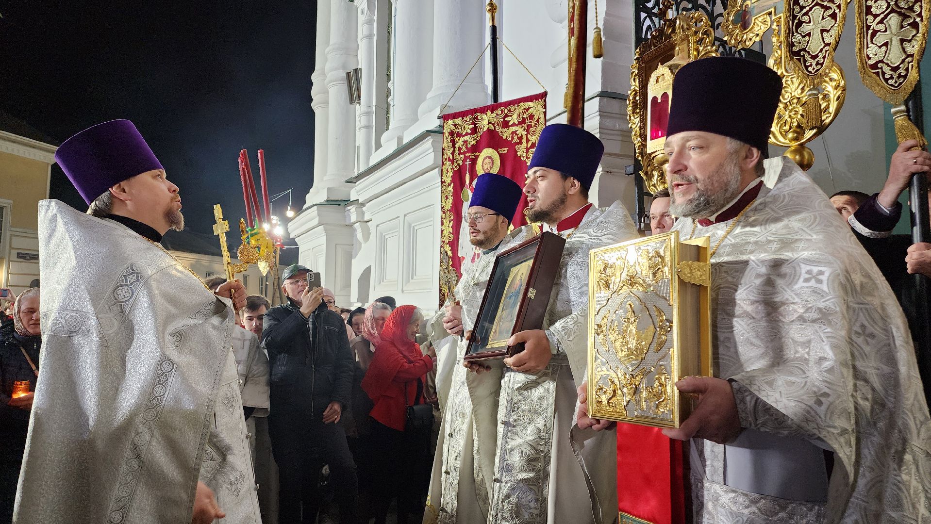 Егорьевск, Подмосковье, Московская область, Пасха, богослужение,