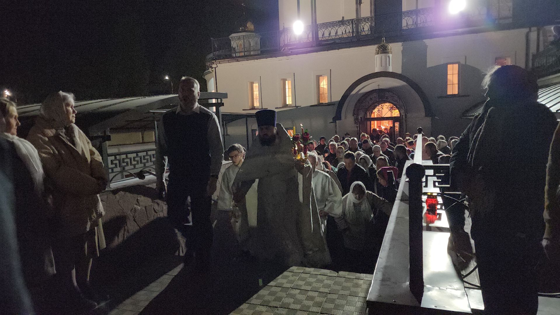 Ногинск, Храм, Пасха, крестный ход, Жители, Общество,