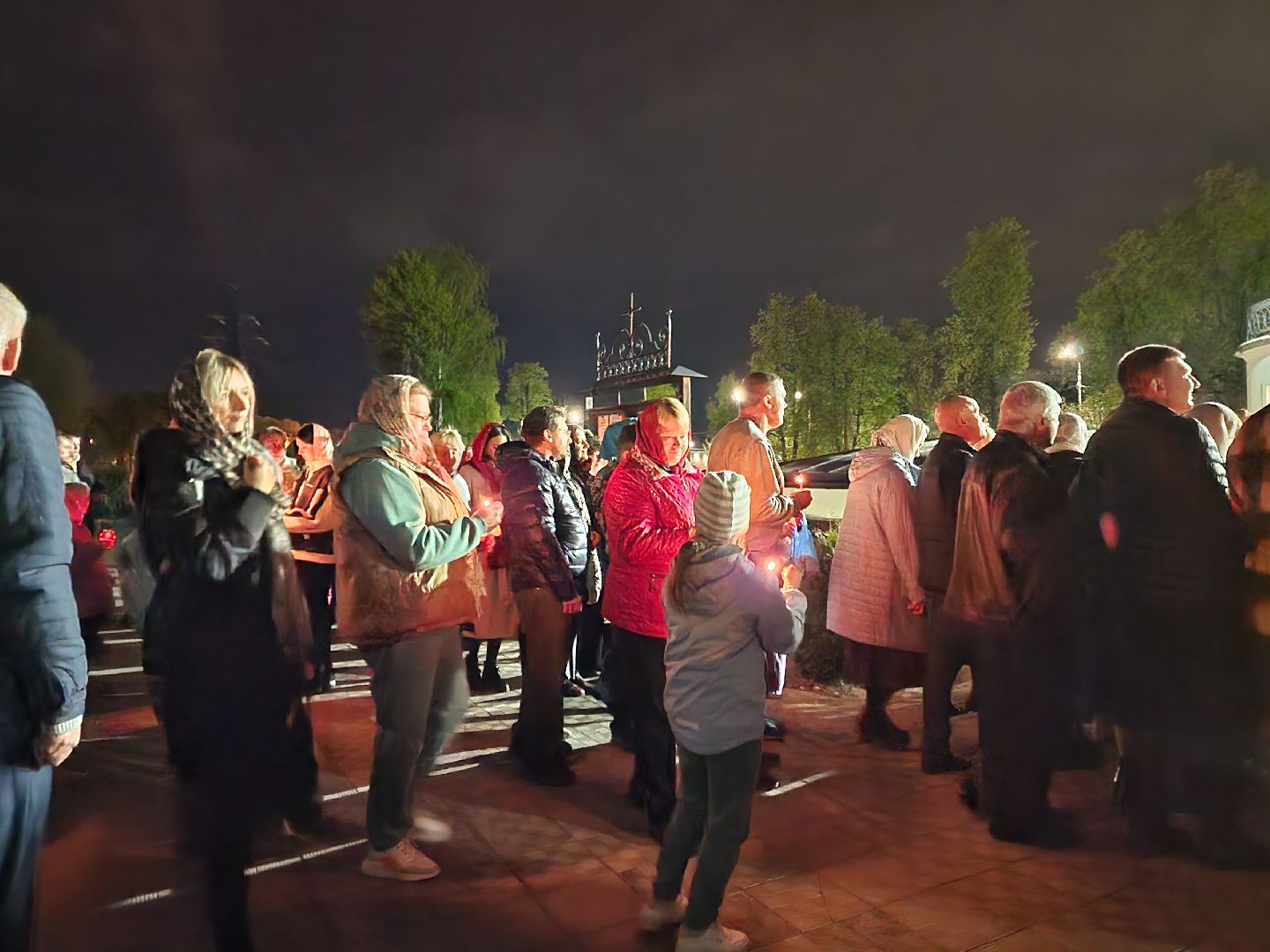 Ногинск, Храм, Пасха, крестный ход, Жители, Общество,