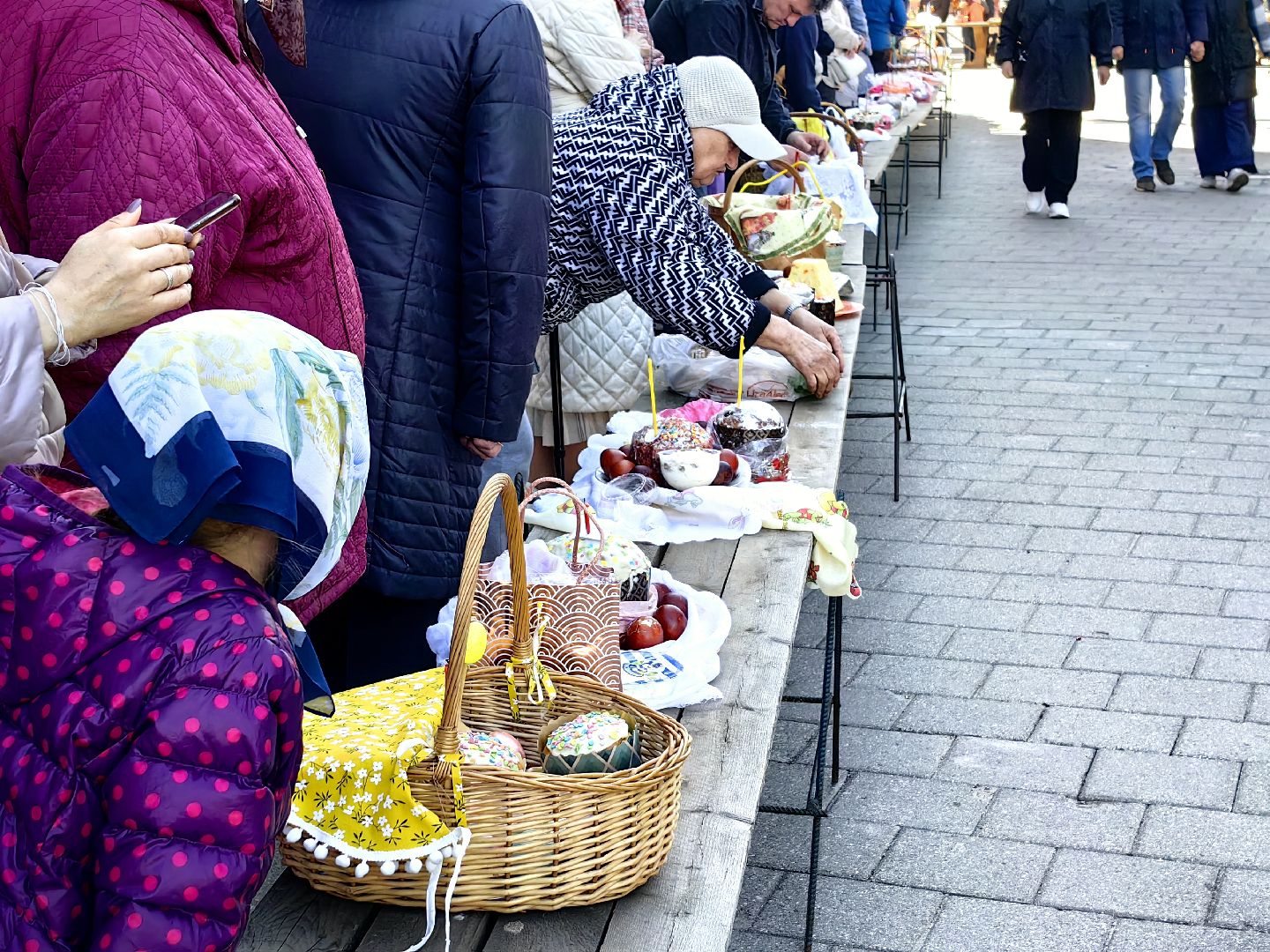 пасха, куличи, пасхальные яства, Великая суббота,
