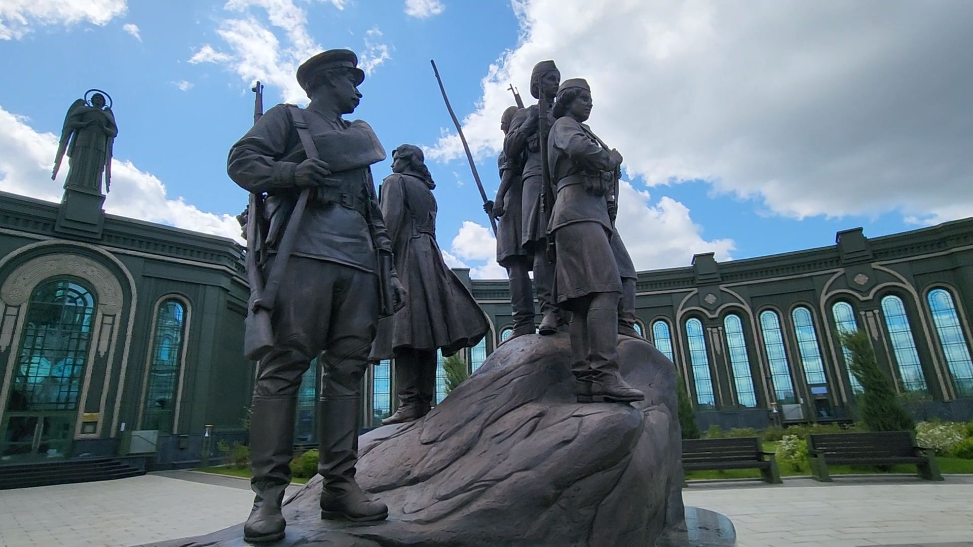 Одинцово, парк патриот, храм вс рф, музейно-храмовый комплекс, дорога памяти,