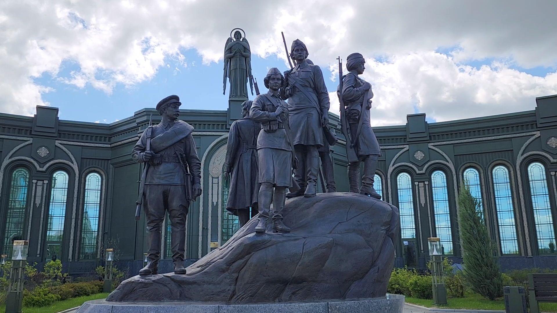 Одинцово, парк патриот, храм вс рф, музейно-храмовый комплекс, дорога памяти,