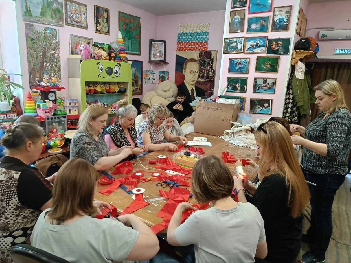 пушкино, пасха, мастер-класс, дети инвалиды,