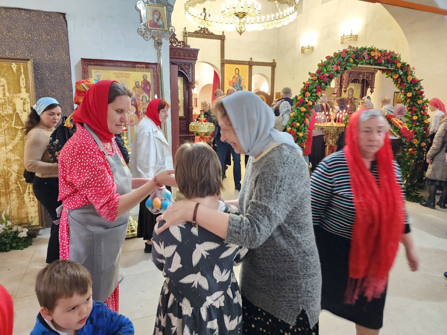 пасха, пасхальное богослужение,