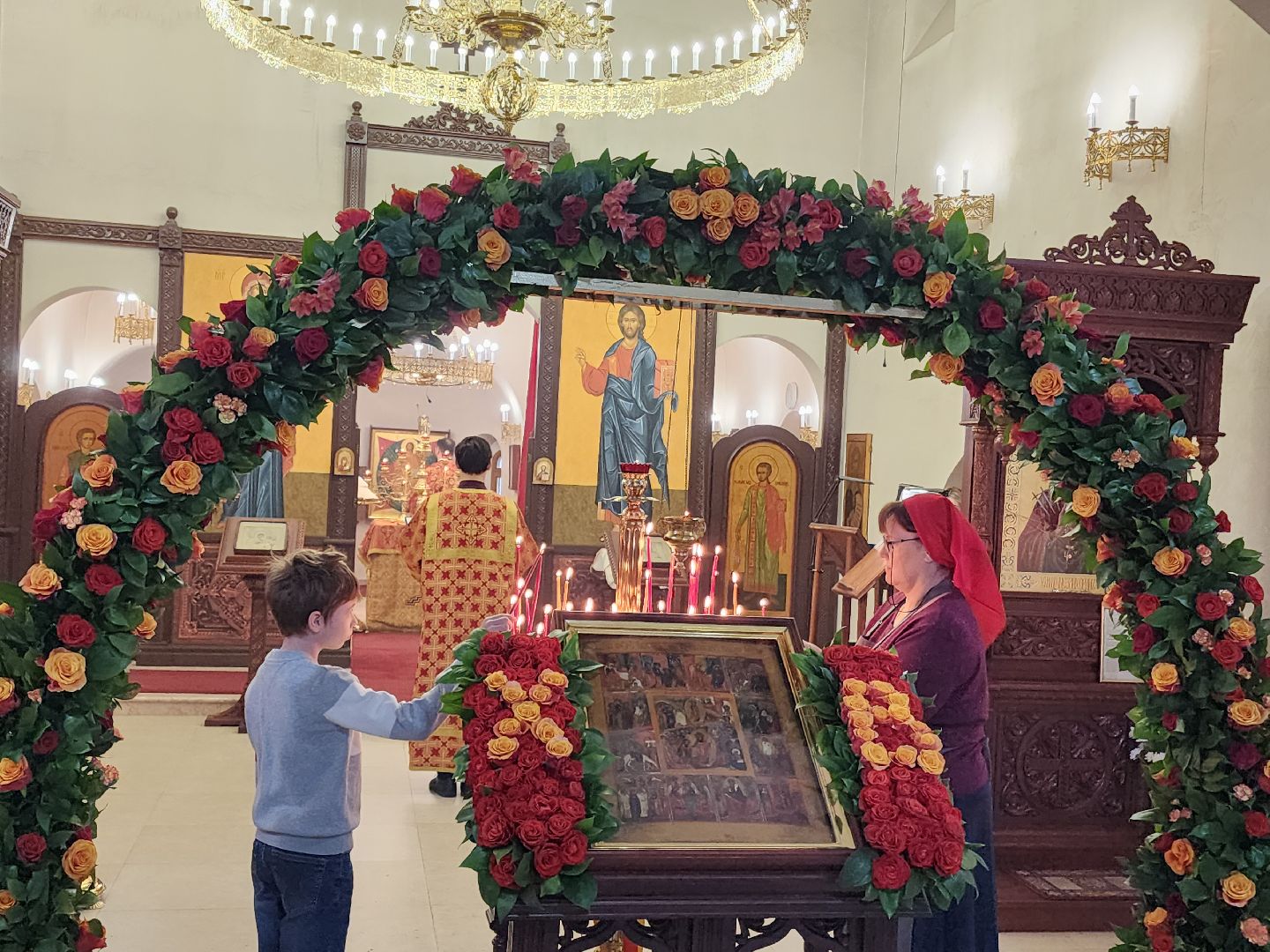 пасха, пасхальное богослужение,