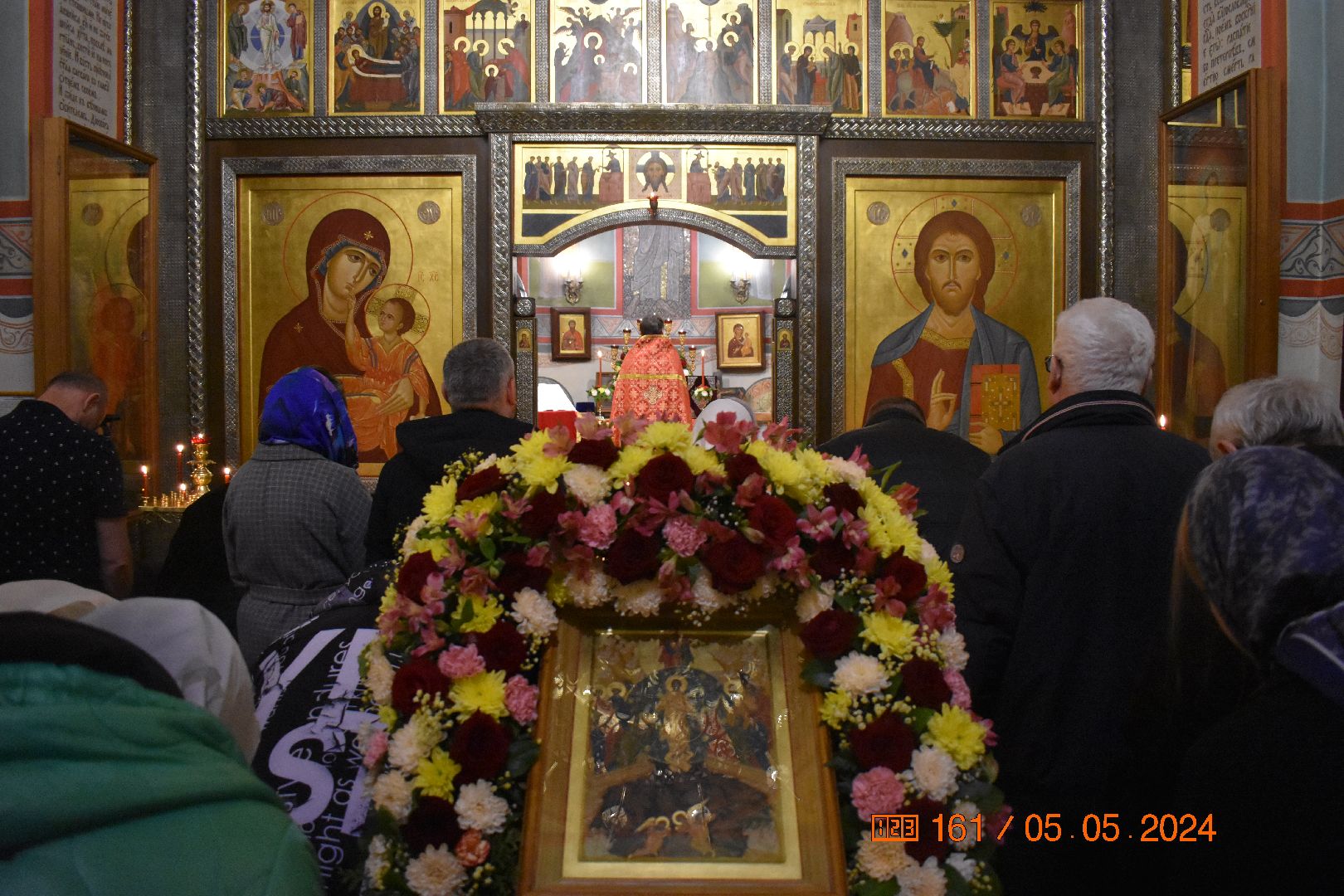 Праздник Пасхи, Христос Воскресе, Светлое воскресенье, Пасхальный крестный ход, Власиха, храм РВСН, Пасха во Власихе,