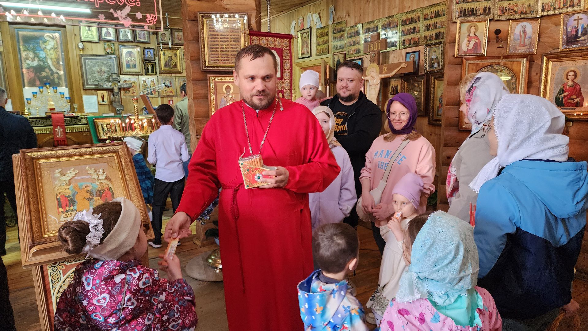 Подольск, Пасха, Семья, Многодетная семья,