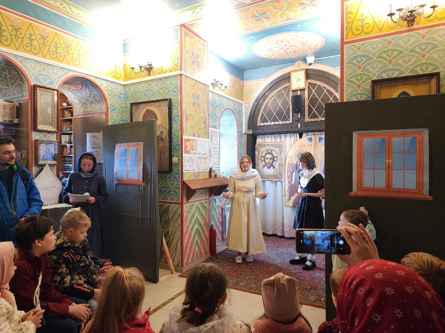 красноармейск, г.о. пушкинский, пасха, спектакль,