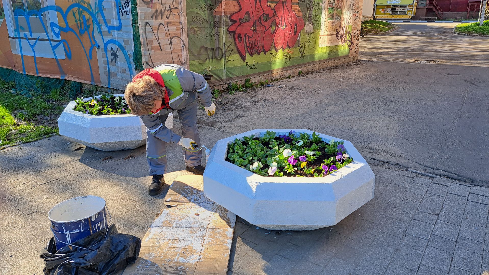 Щелково, цвет, набережная,