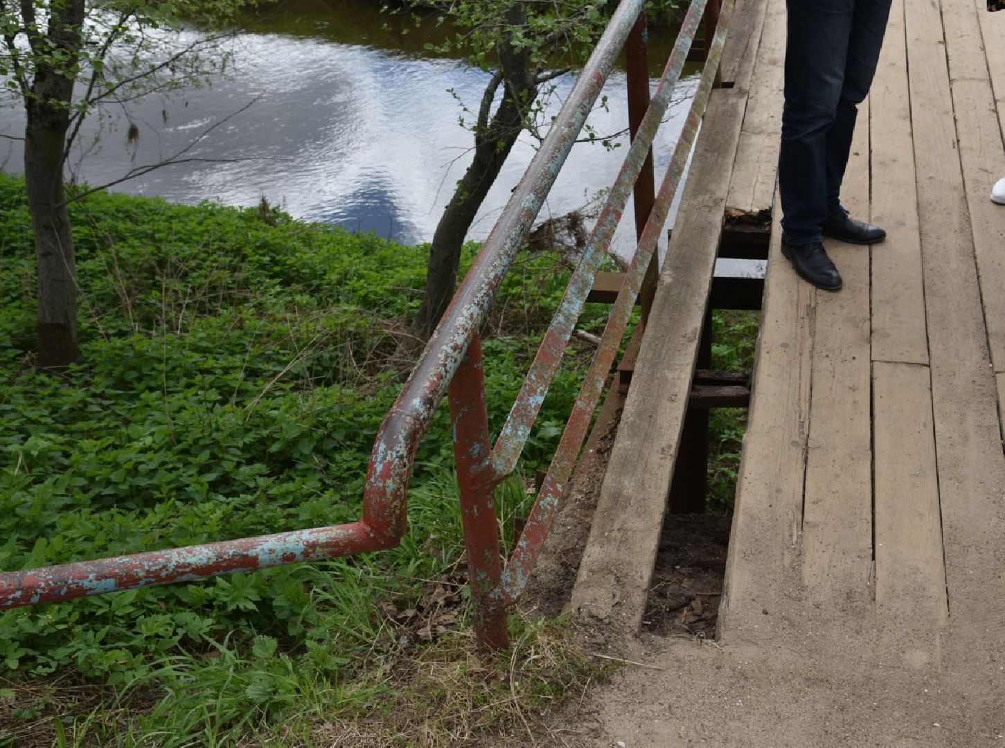 лотошино, добродел, благоустройство, обращение жителей, ремонт моста,