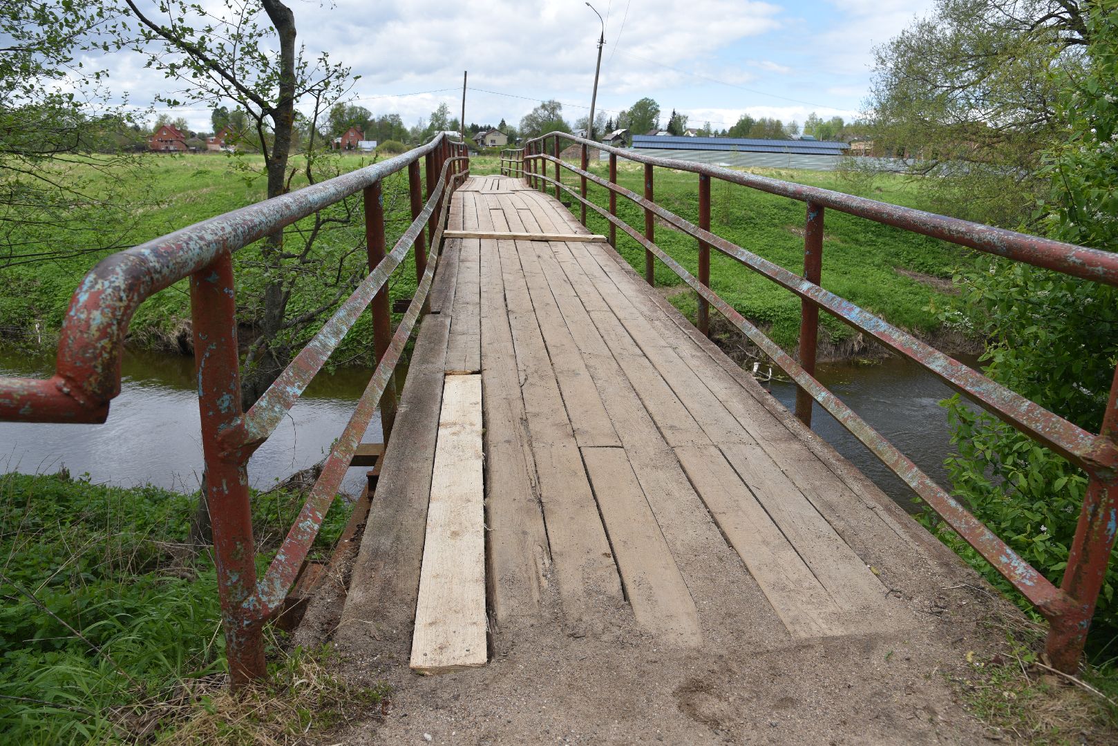 лотошино, добродел, благоустройство, обращение жителей, ремонт моста,