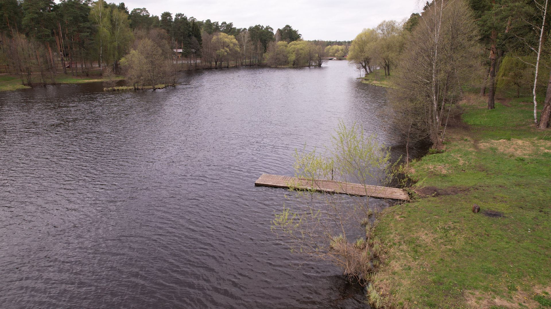 видео с коптера, города, мост, плотина,