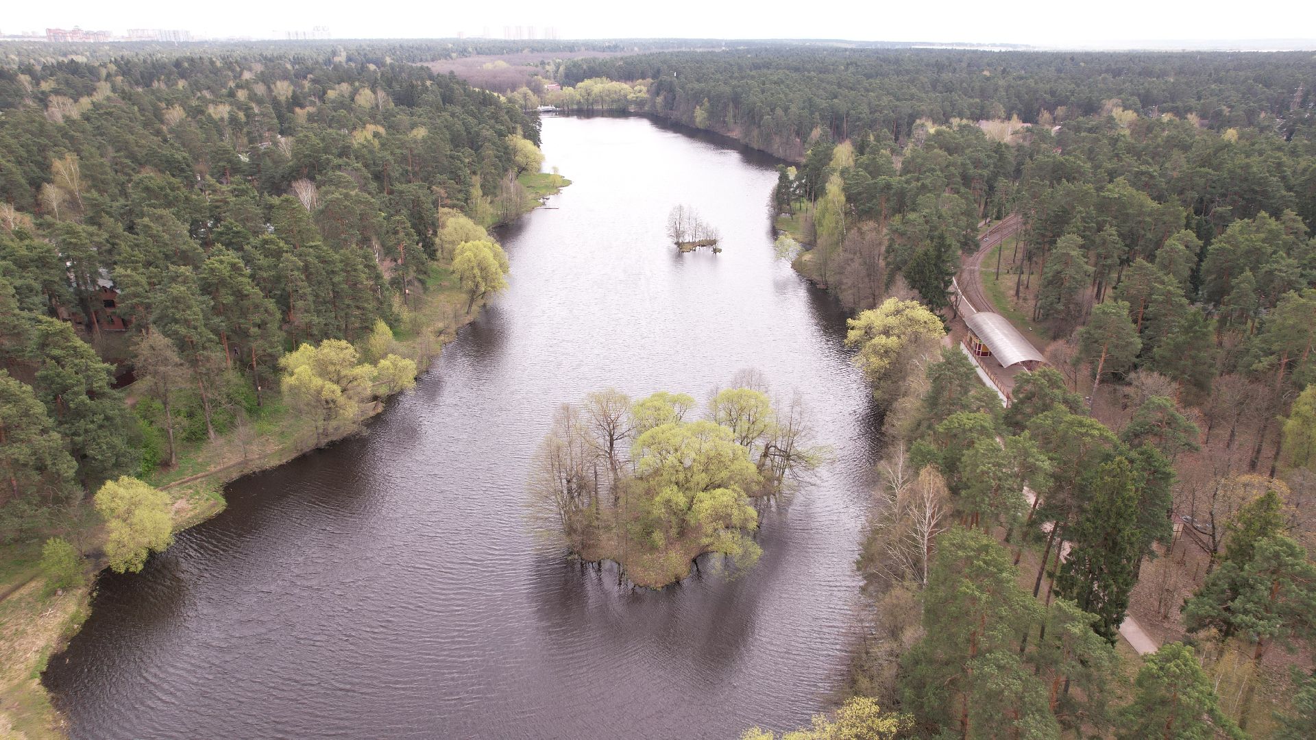 видео с коптера, города, мост, плотина,