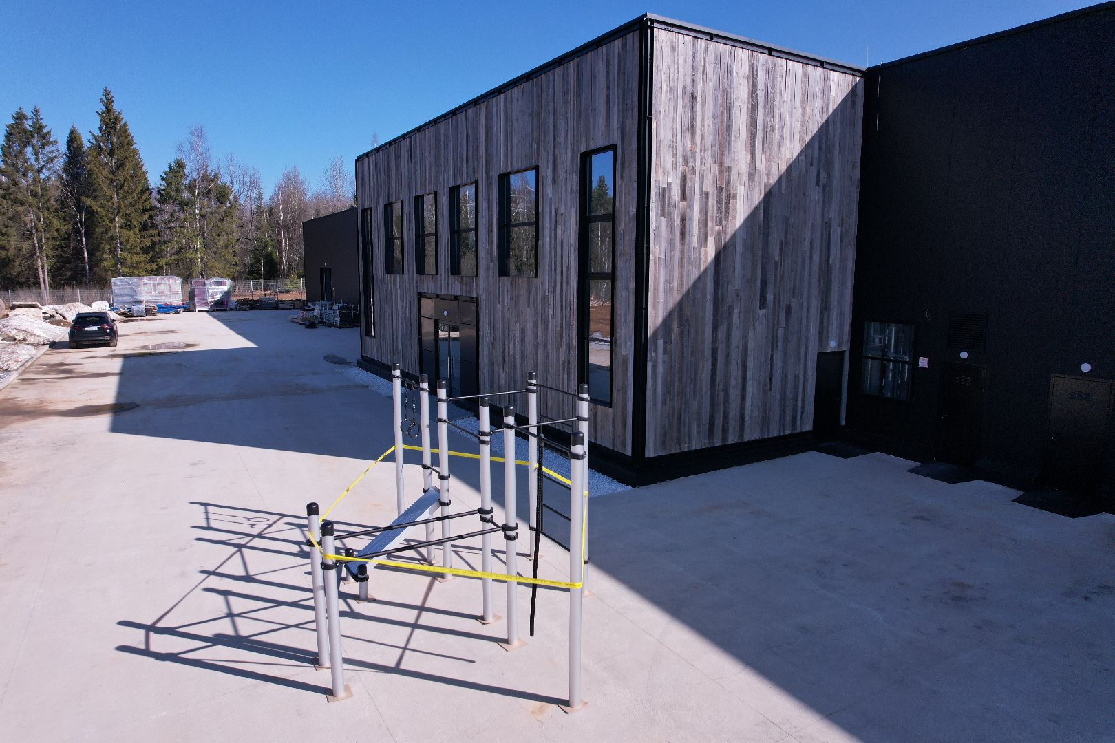 видео с коптера, солнечногорск, индустриальный парк,