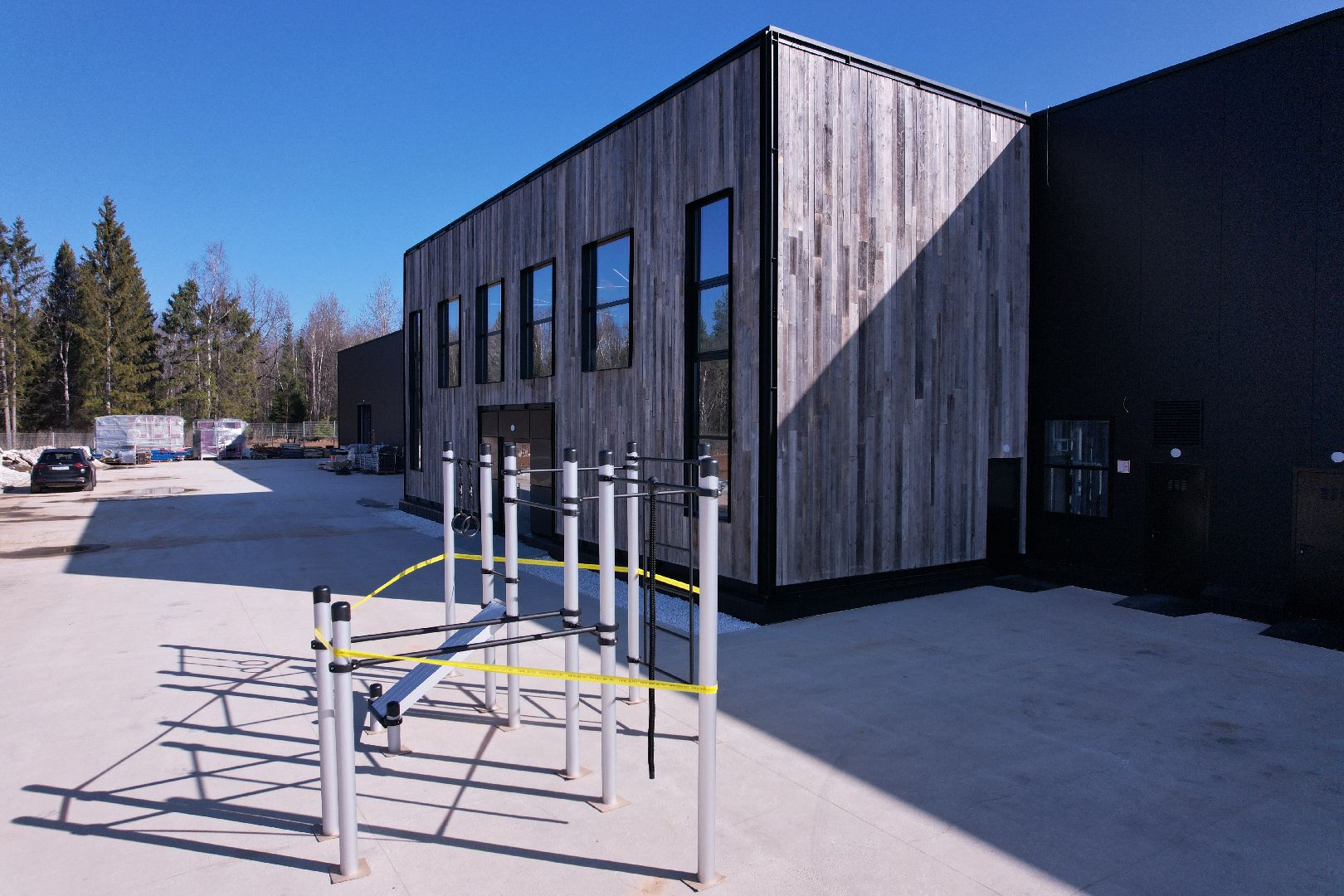 видео с коптера, солнечногорск, индустриальный парк,