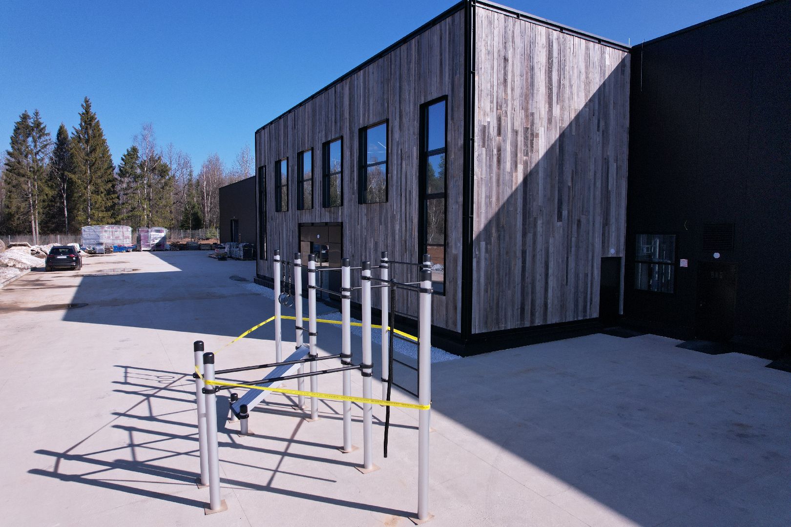 видео с коптера, солнечногорск, индустриальный парк,