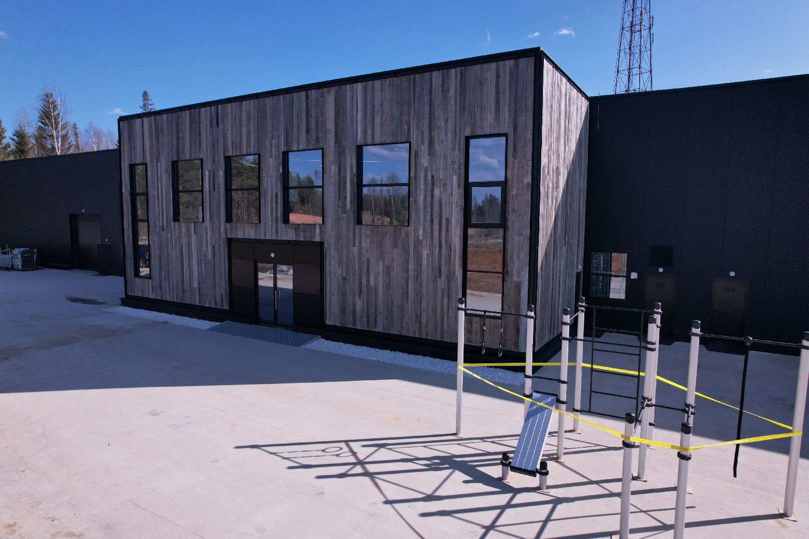 видео с коптера, солнечногорск, индустриальный парк,