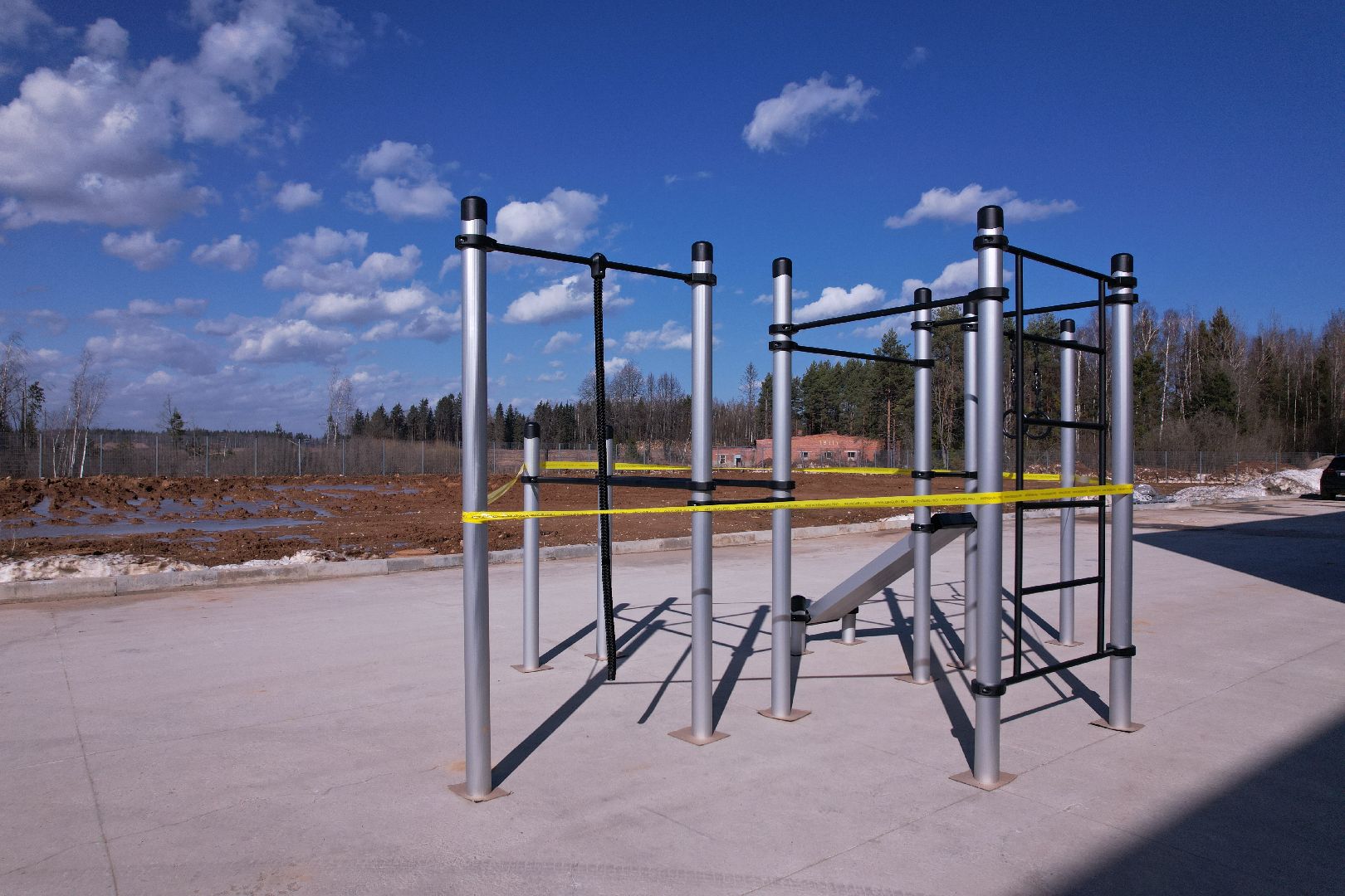 видео с коптера, солнечногорск, индустриальный парк,