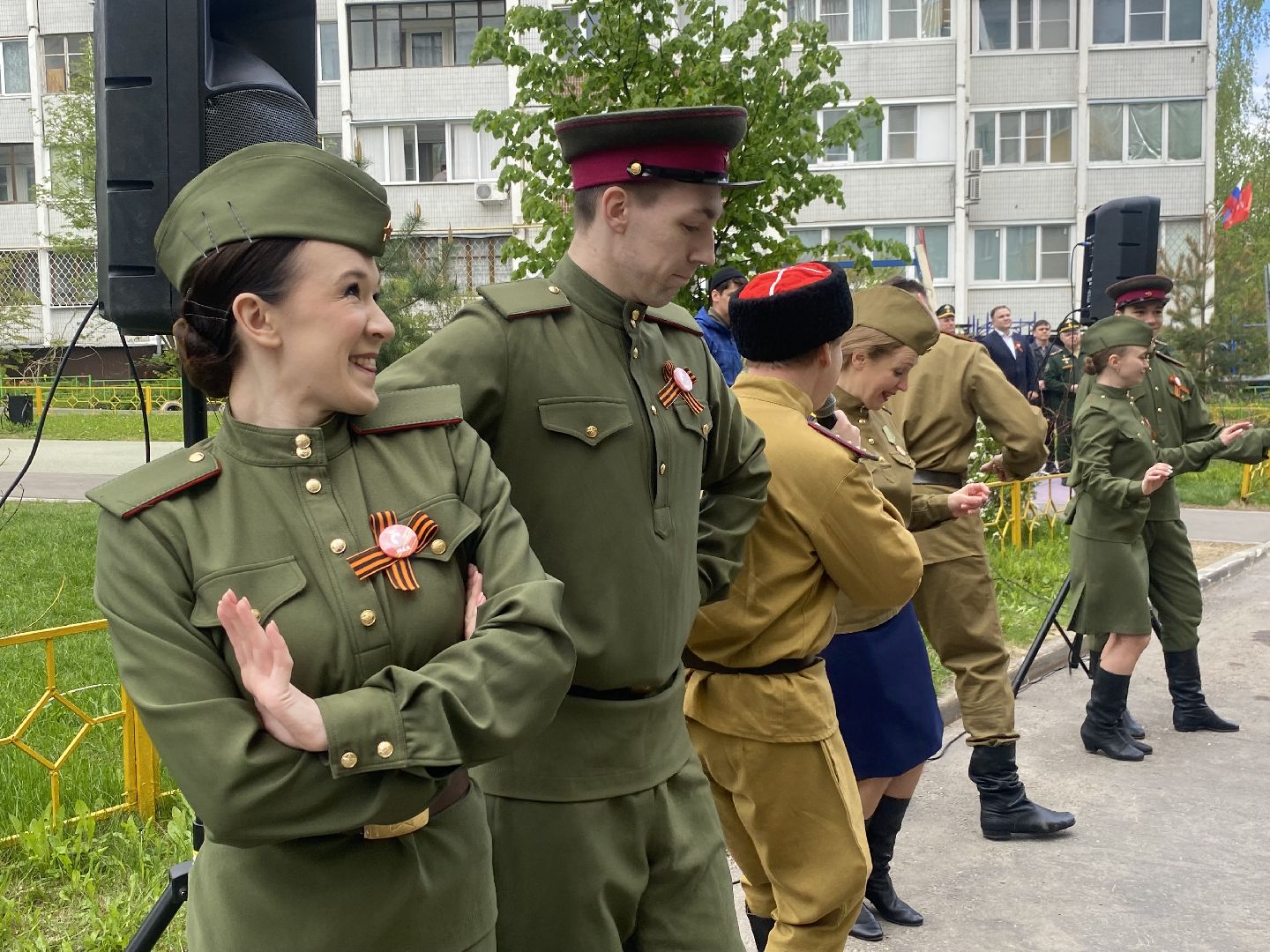 ветеран вов, Власиха столица РВСН, Концерт под окнами ветерана, день победы во власихе, День Победы,