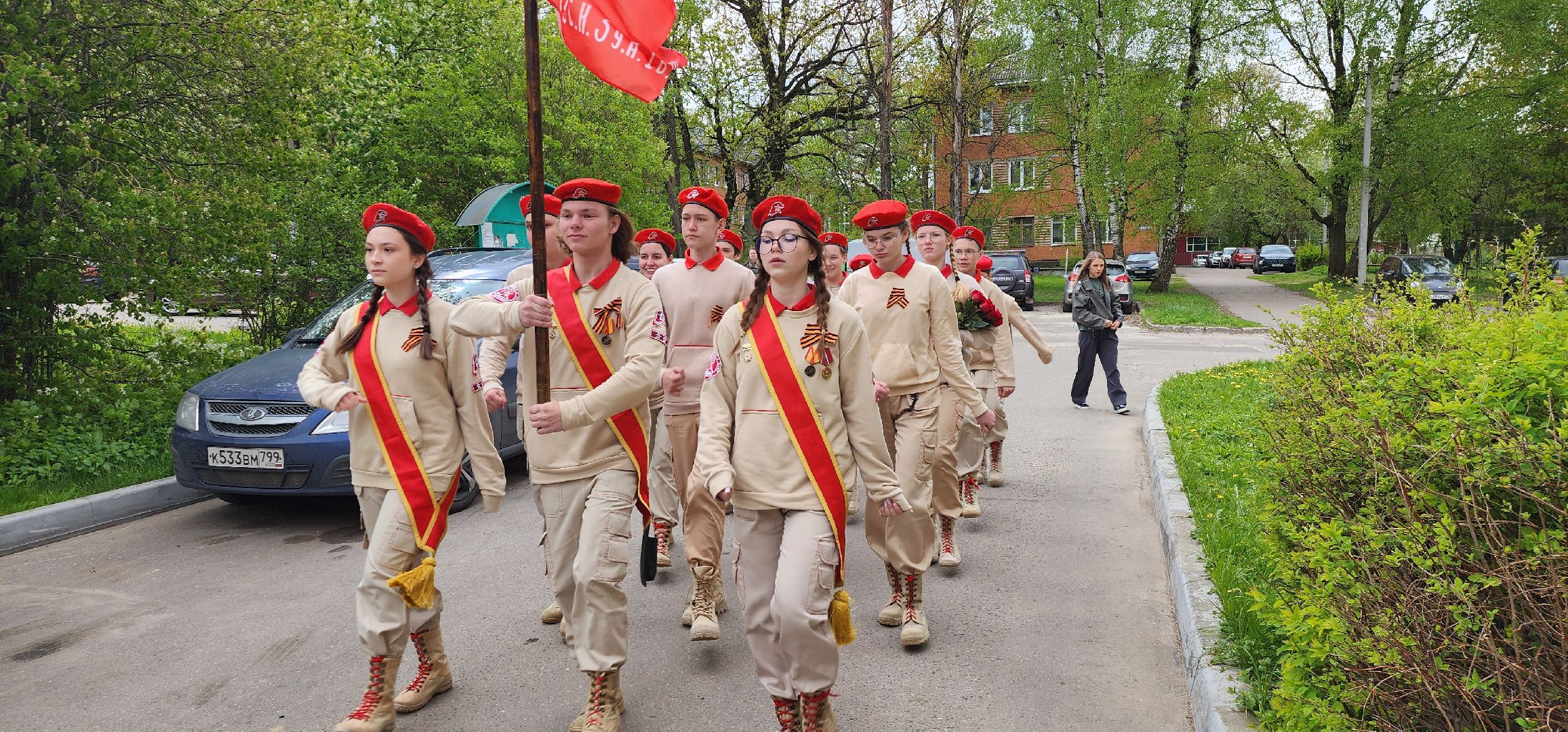парад в каждый двор, День победы, Ветераны, Домодедово,