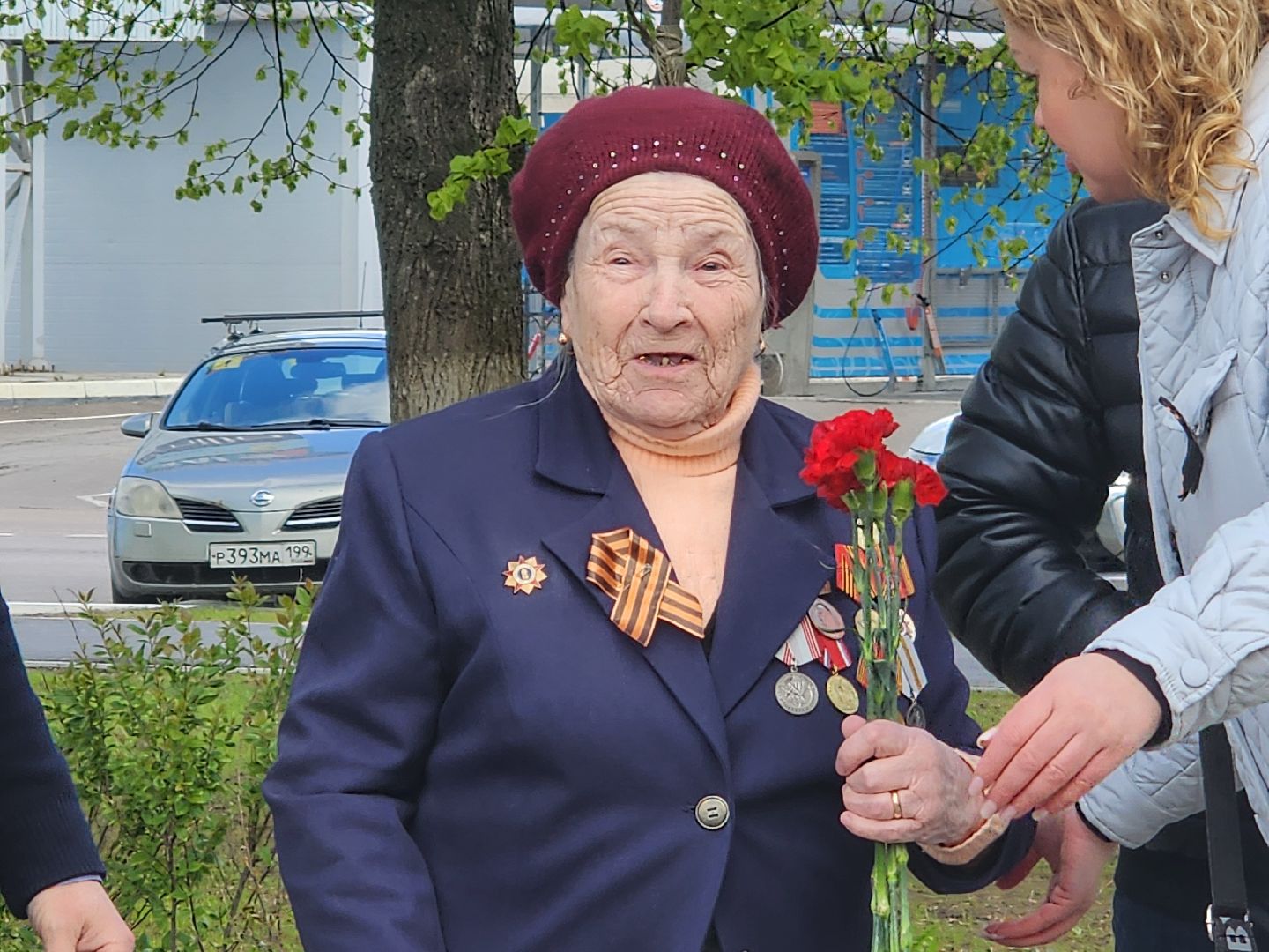 Павловский Посад, Городской округ Павловский Посад, Люди, день победы, Праздник, Цветы, Память,