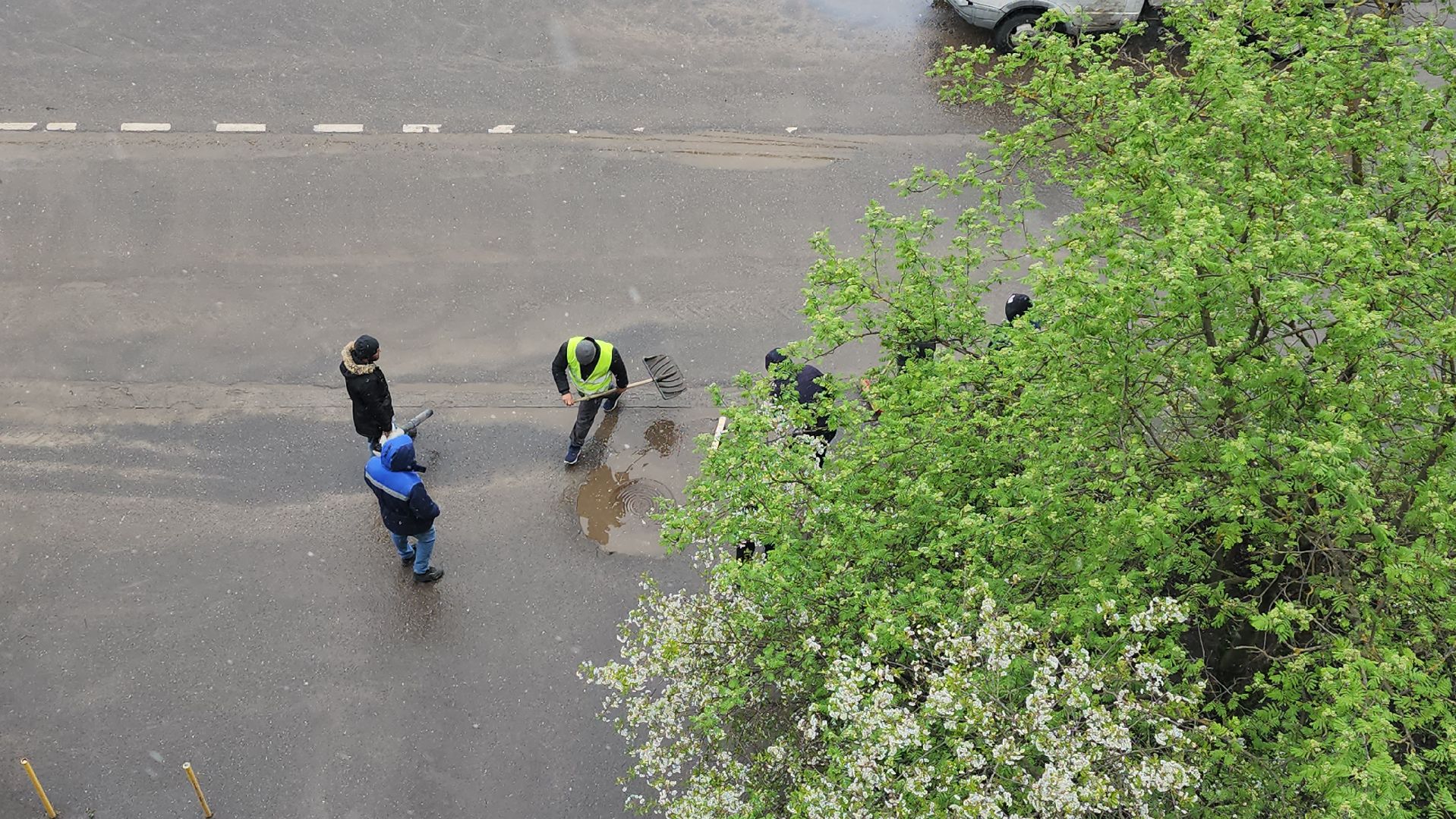 ЖКХ, коммунальные службы, уборка города, Старая Купавна, Богородский городской округ,