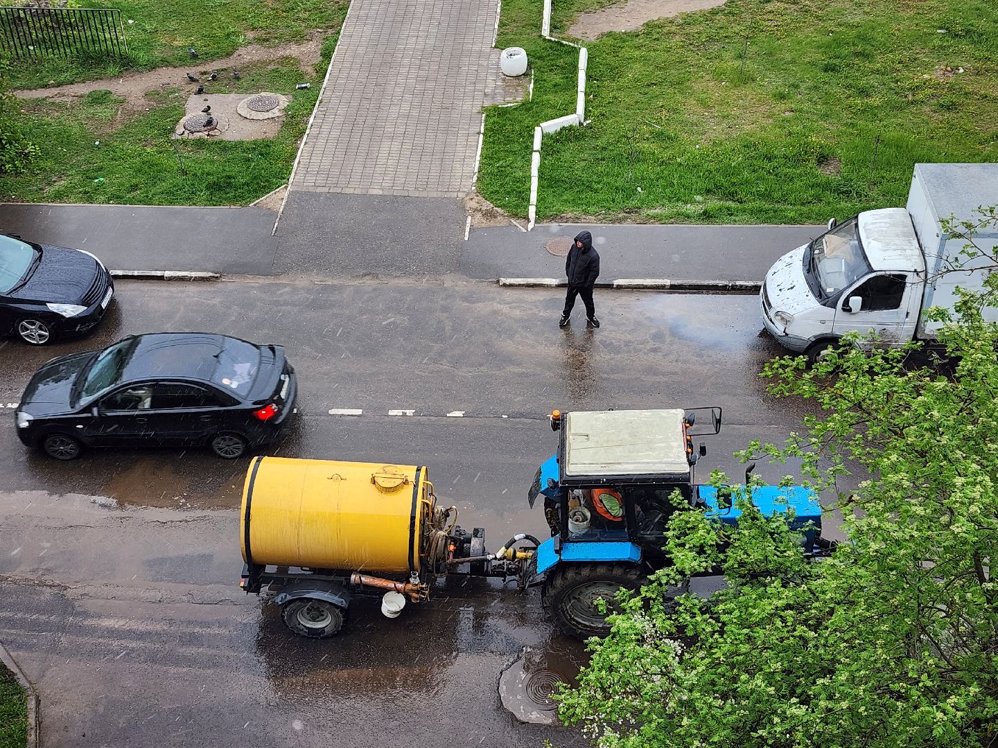 ЖКХ, коммунальные службы, уборка города, Старая Купавна, Богородский городской округ,
