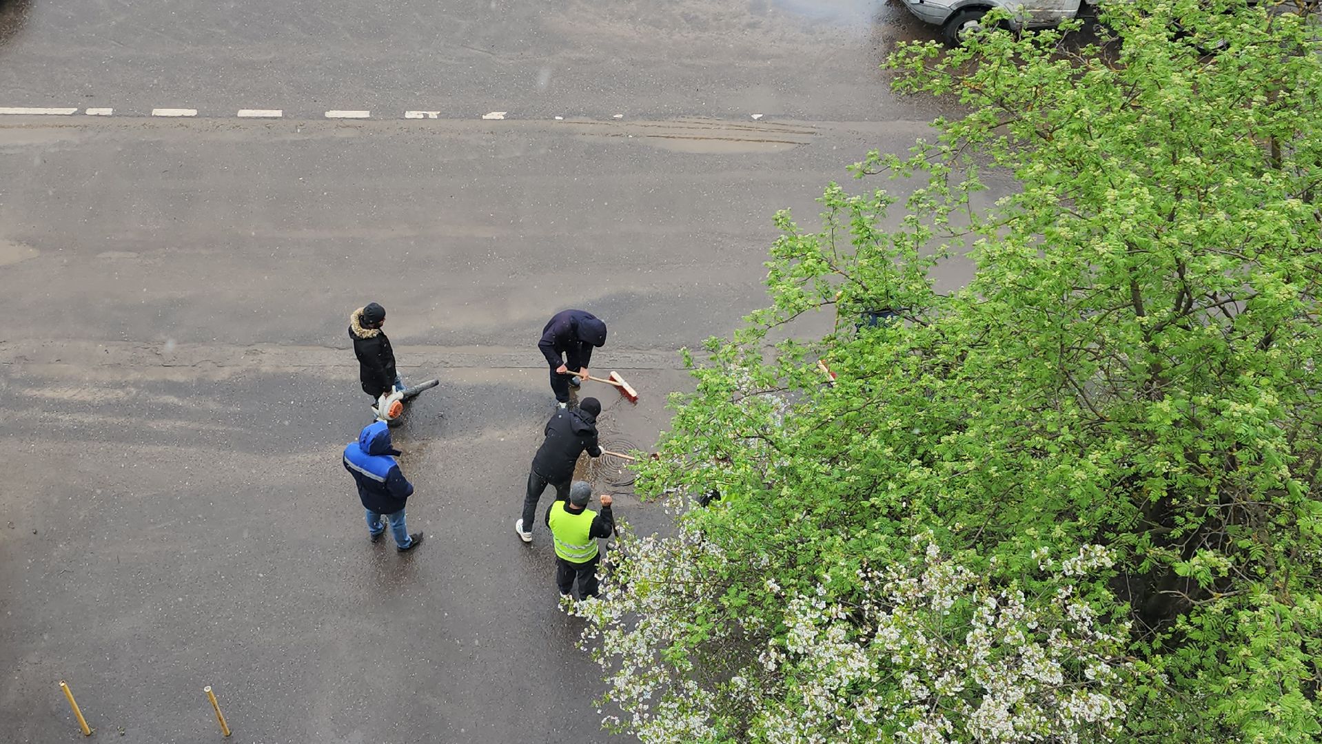 ЖКХ, коммунальные службы, уборка города, Старая Купавна, Богородский городской округ,