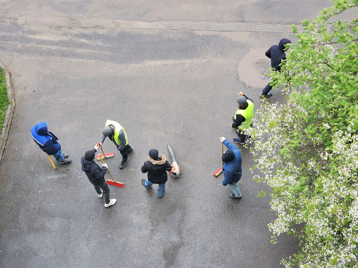 ЖКХ, коммунальные службы, уборка города, Старая Купавна, Богородский городской округ,