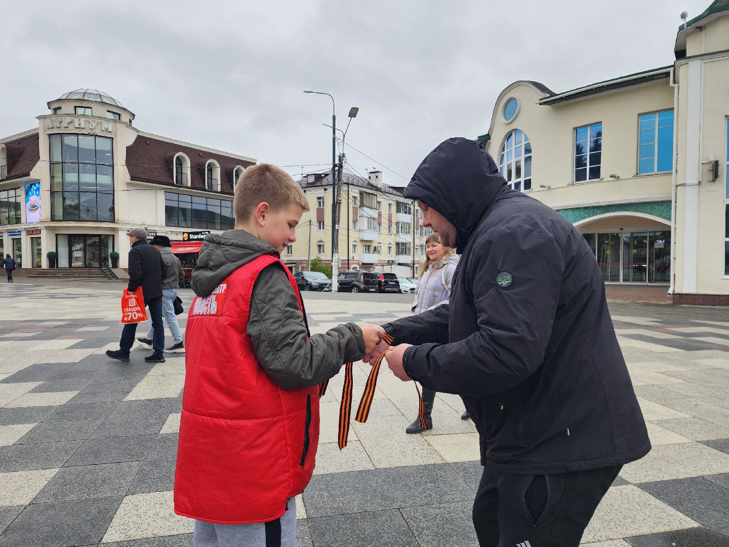 гражданско-патриотическая акция, День Победы, георгиевская ленточка, Ногинск, богородский городской округ,