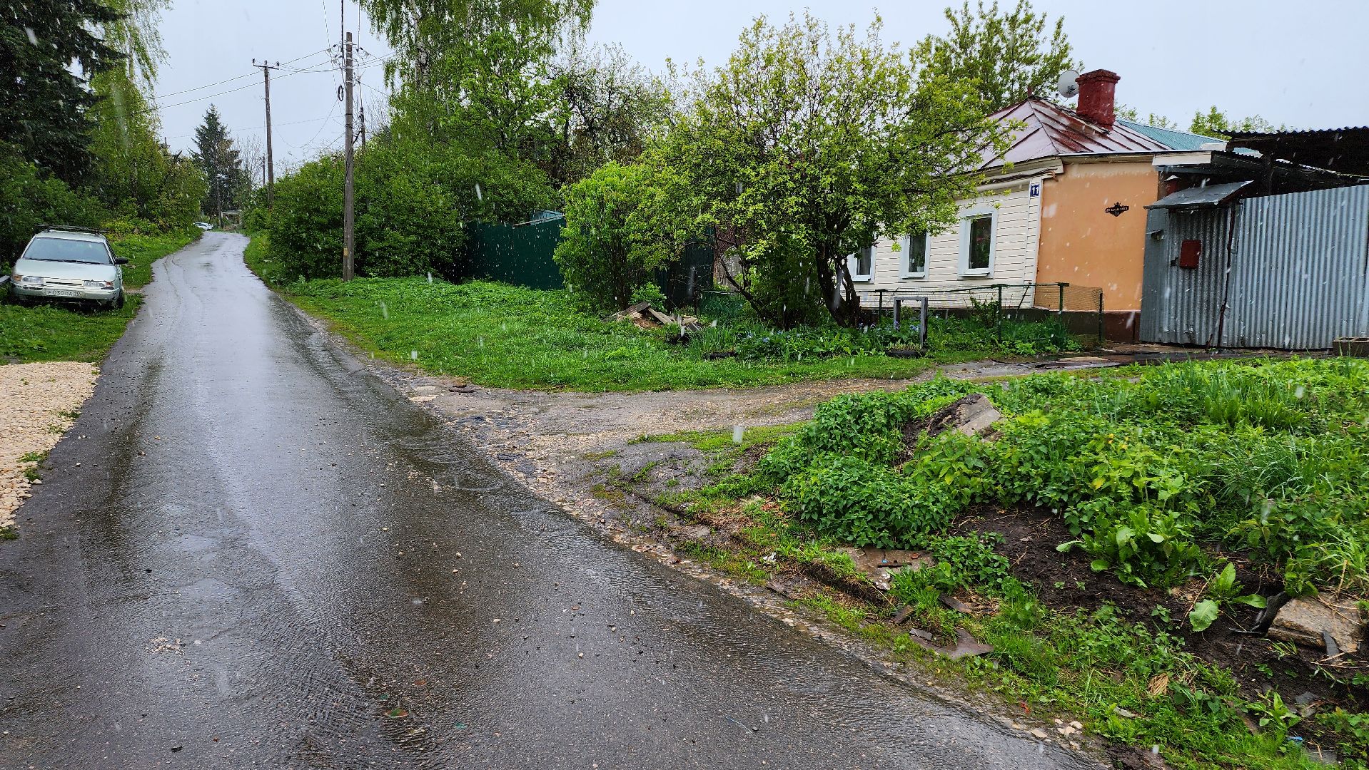 кашира, выездная администрация, ремонт дороги, водоотведение, застой воды, провал почвы, грунтовые воды,