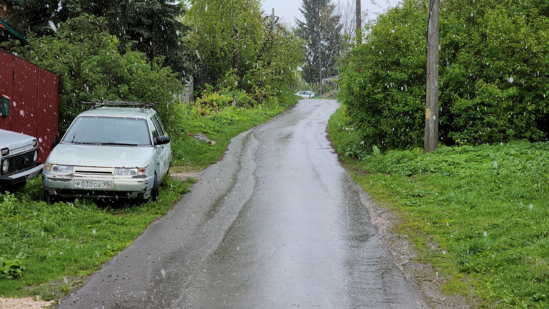кашира, выездная администрация, ремонт дороги, водоотведение, застой воды, провал почвы, грунтовые воды,