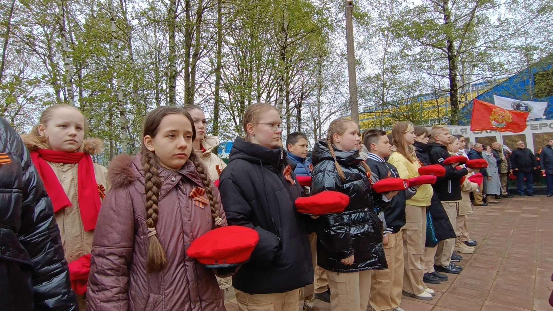 митинг памяти, возложение цветов, лобня,