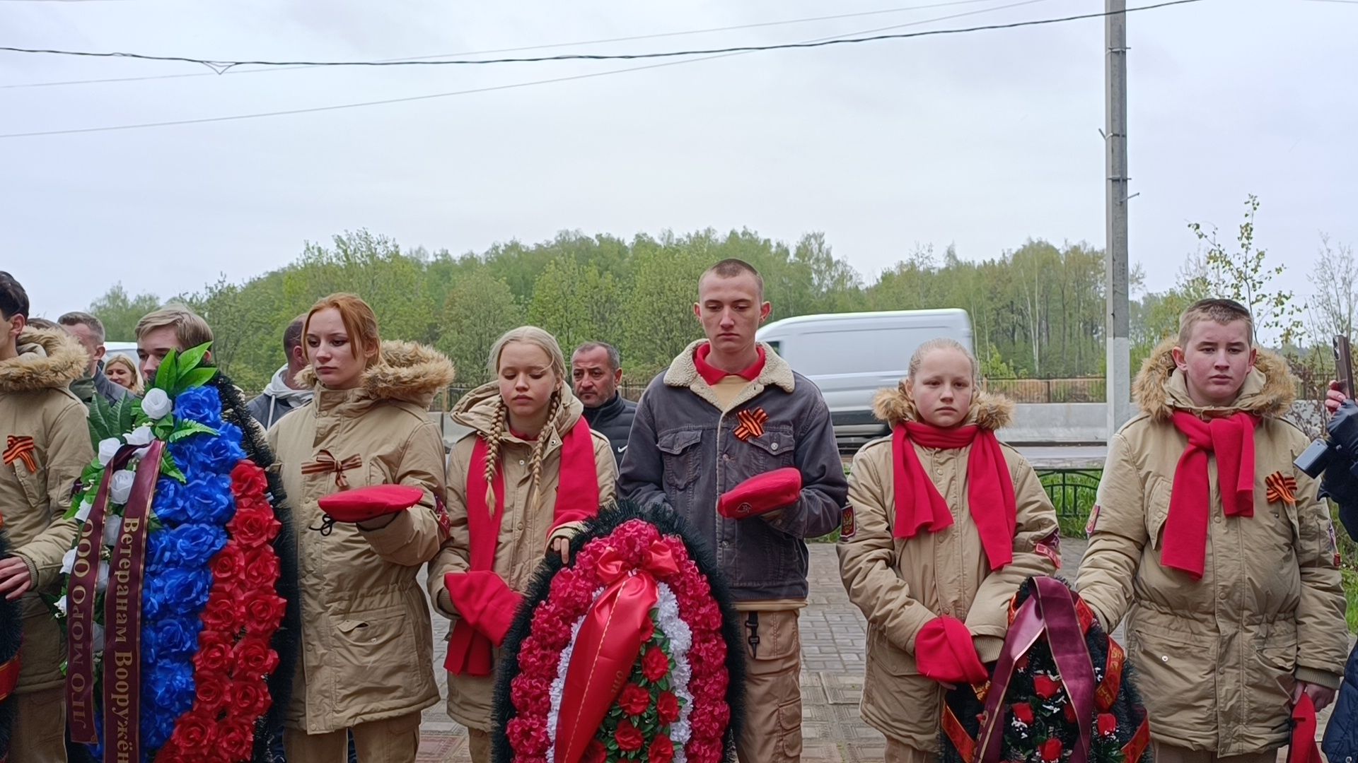 митинг памяти, возложение цветов, лобня,