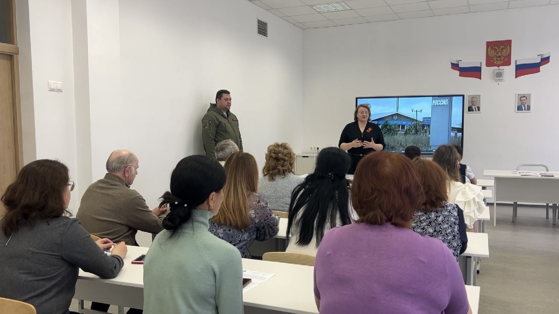 химки, сво, школа, урок мужества,