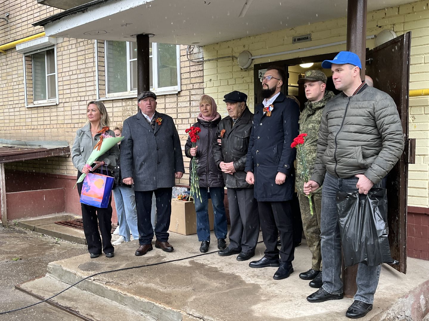 наро-фоминск, наро-фоминский городской округ, поздравление ветерана, День Победы,