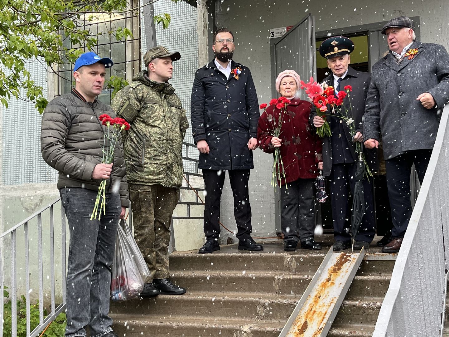 наро-фоминск, наро-фоминский городской округ, поздравление ветерана, День Победы,