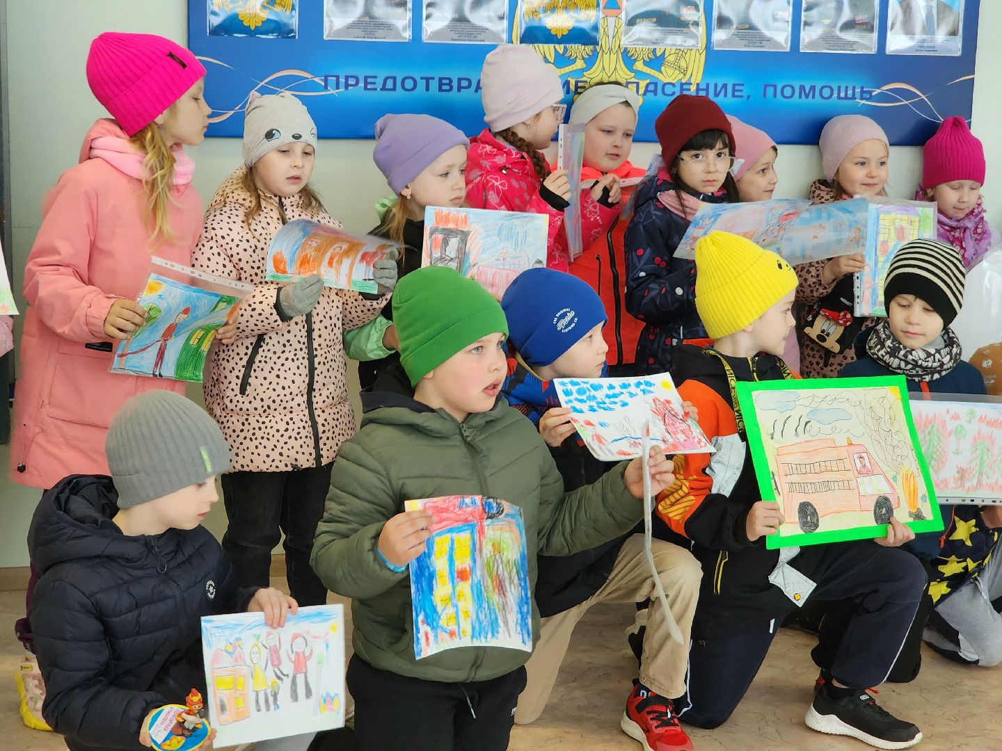 Дубна, Дети, Детский сад, пожарная часть, экскурсии,