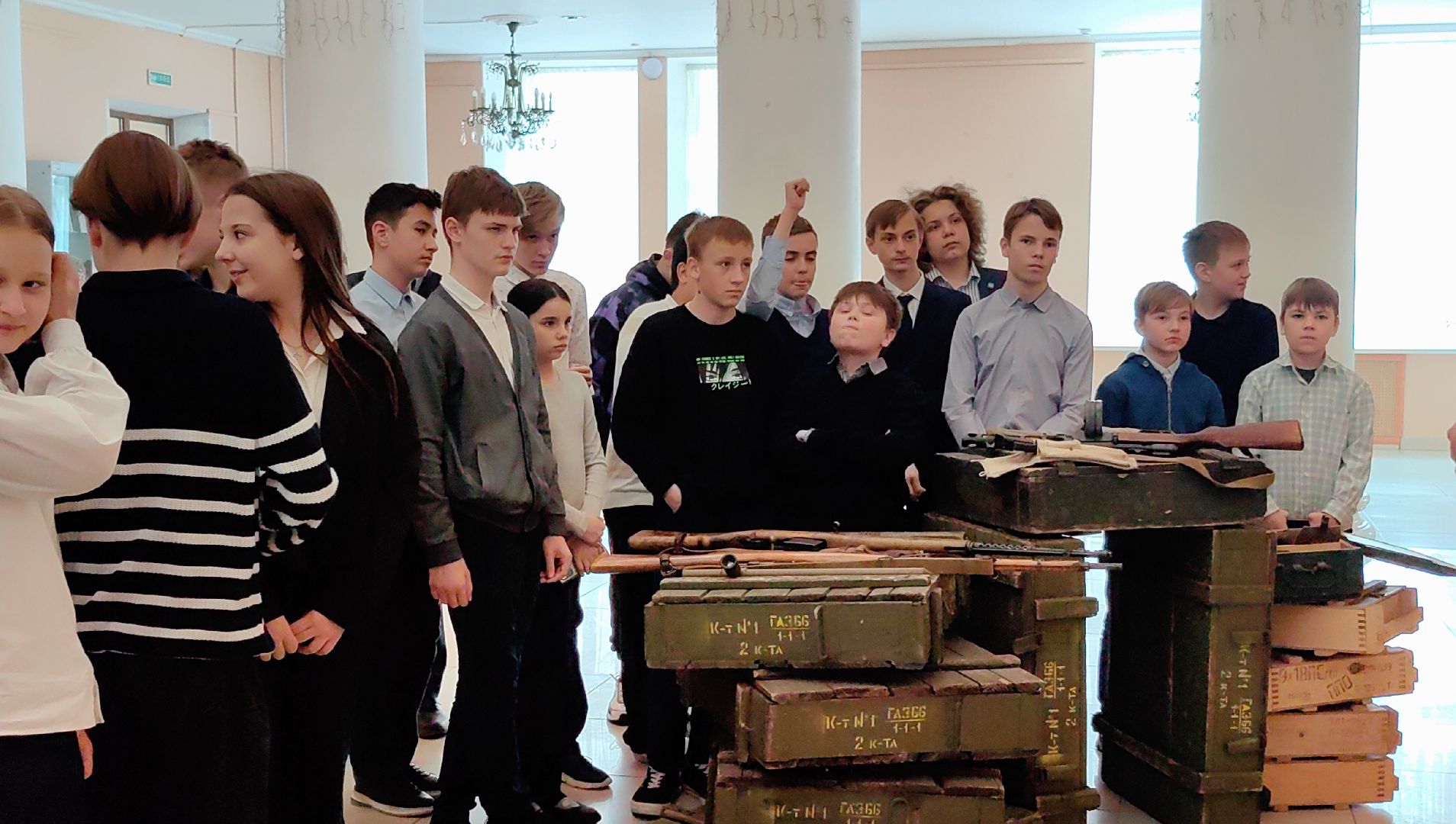 урок мужества, оружие, ВОВ, СВО, экскурсия, экскурсия для школьников,