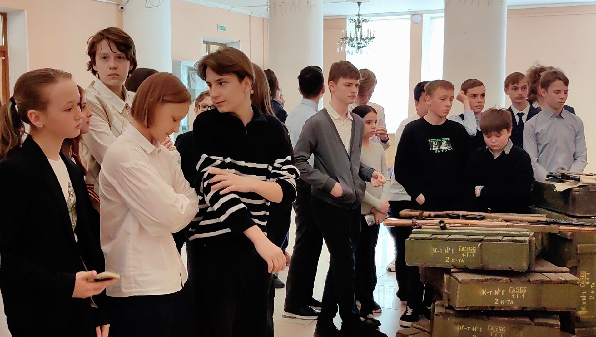 урок мужества, оружие, ВОВ, СВО, экскурсия, экскурсия для школьников,