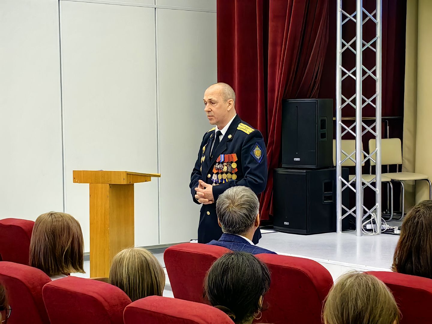 урок мужества, отряд альфа, ветеран, вов,