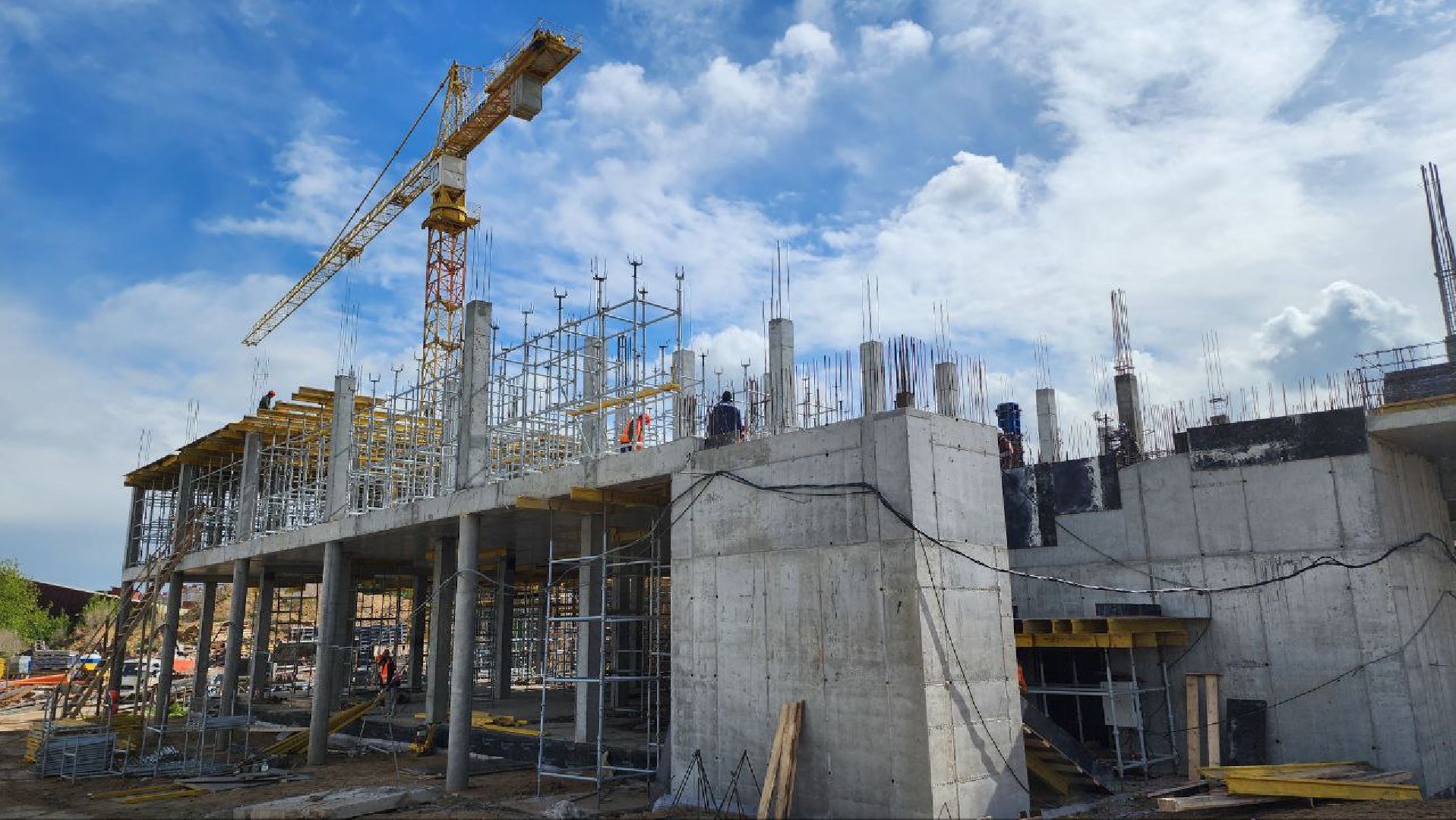 люберцы, люберецкая областная больница, новая поликлиника, строительство, поселок Октябрьский,