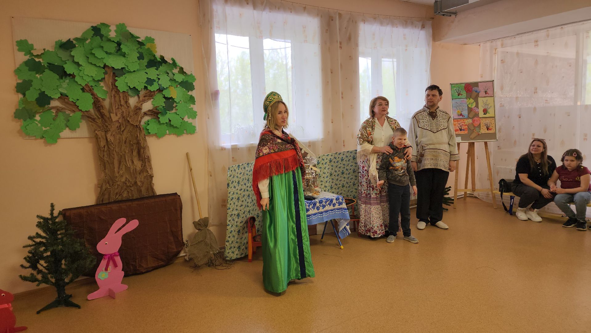 ивантеевка, центр социального обслуживания, дети-инвалиды, спектакль, православные,